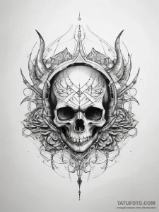 Tattoo sketch space - эскиз тату (№1757420431_0, 09.09.2025 12:20) — Tatufoto.com