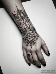 Tattoo sketch hands with a pencil, artistic t... - эскиз тату (№1757422784_0, 09.09.2025 12:59) — Tatufoto.com