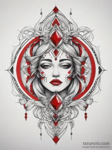 Tattoo sketch geometric song, tattoo flash sh... - эскиз тату (№1757423579_0, 09.09.2025 13:12) — Tatufoto.com