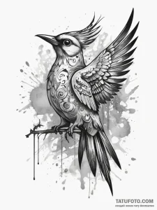 Tattoo sketch hieroglyphic symbol for "spirit... - эскиз тату (№1757427878_0, 09.09.2025 14:24) — Tatufoto.com