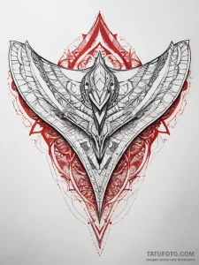 Tattoo sketch manta ray, artistic tattoo sket... - эскиз тату (№1757435345_0, 09.09.2025 16:29) — Tatufoto.com