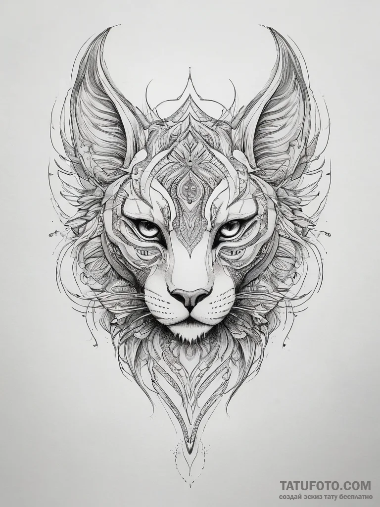 Tattoo sketch makeup tattoo, ink illustration... - эскиз тату (№1757436125_0, 09.09.2025 16:42) — Tatufoto.com