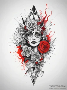 Tattoo sketch link, tattoo drawing outline, c... - эскиз тату (№1757439846_0, 09.09.2025 17:44) — Tatufoto.com