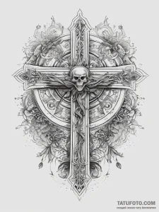 Tattoo sketch a symbolic event, ink illustrat... - эскиз тату (№1757443180_0, 09.09.2025 18:39) — Tatufoto.com