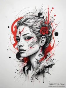 Tattoo sketch cosmic character, tattoo sketch... - эскиз тату (№1757447862_0, 09.09.2025 19:57) — Tatufoto.com