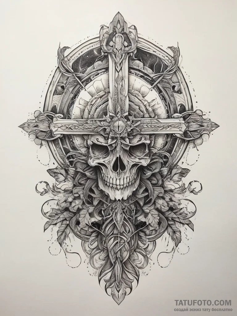 Tattoo sketch cosmic root, tattoo drawing out... - эскиз тату (№1757454565_0, 09.09.2025 21:49) — Tatufoto.com
