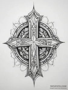 Tattoo sketch stars tattoo, concept art for t... - эскиз тату (№1757457148_0, 09.09.2025 22:32) — Tatufoto.com