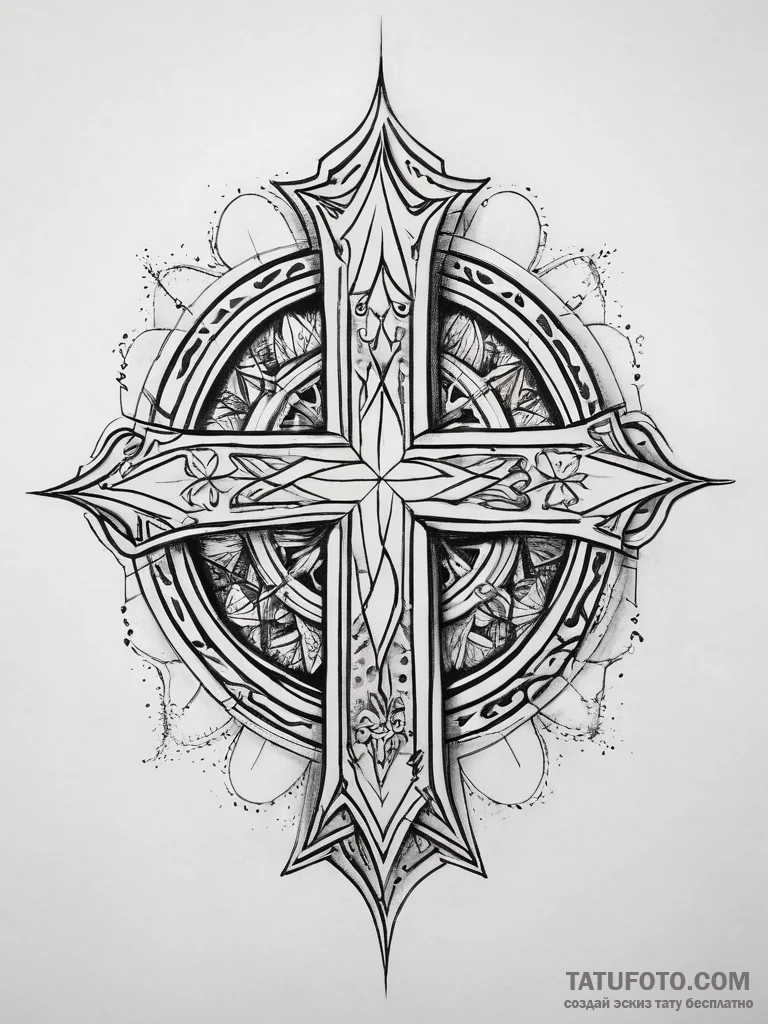 Tattoo sketch stars tattoo, concept art for t... - эскиз тату (№1757457148_0, 09.09.2025 22:32) — Tatufoto.com