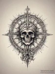 Tattoo sketch cosmic presence, artistic tatto... - эскиз тату (№1757462948_0, 10.09.2025 00:09) — Tatufoto.com
