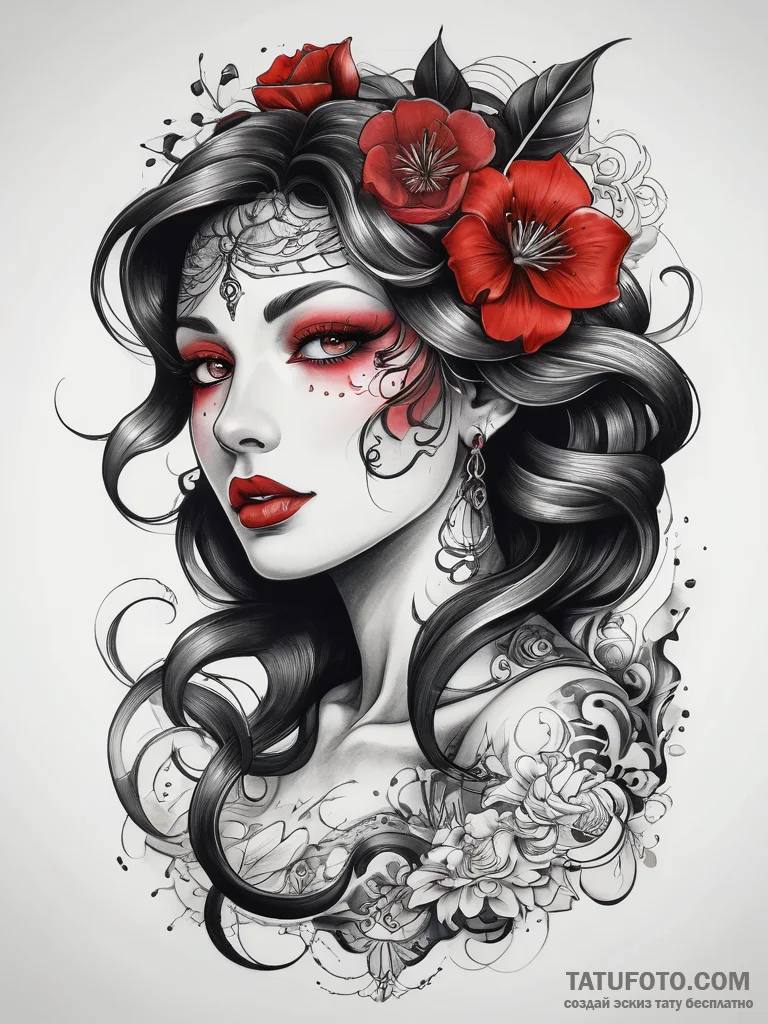 Tattoo sketch happy, tattoo sketch design, bl... - эскиз тату (№1757463147_0, 10.09.2025 00:12) — Tatufoto.com