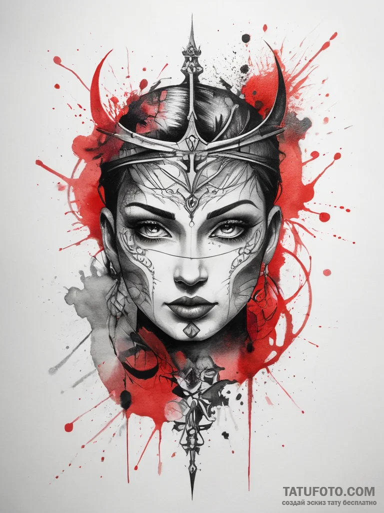 Tattoo sketch puzzle, concept art for tattoo,... - эскиз тату (№1757465531_0, 10.09.2025 00:52) — Tatufoto.com