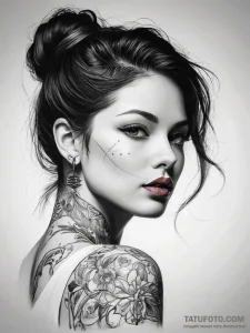 Tattoo sketch actor stage spotlight, tattoo s... - эскиз тату (№1757507509_0, 10.09.2025 12:31) — Tatufoto.com