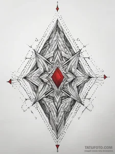 Tattoo sketch geometric texture, tattoo sketc... - эскиз тату (№1757509264_0, 10.09.2025 13:01) — Tatufoto.com