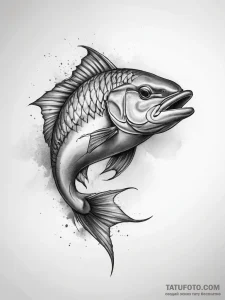Tattoo sketch mahi-mahi, tattoo sketch design... - эскиз тату (№1757518129_0, 10.09.2025 15:28) — Tatufoto.com