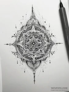 Tattoo sketch mystical tale, concept art for... - эскиз тату (№1757518728_0, 10.09.2025 15:38) — Tatufoto.com