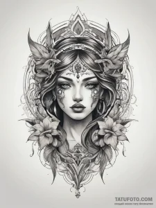 Tattoo sketch knife, tattoo sketch design, on... - эскиз тату (№1757522867_0, 10.09.2025 16:47) — Tatufoto.com