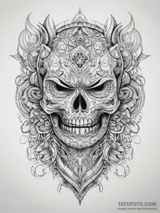 Tattoo sketch fabric with a pattern, tattoo d... - эскиз тату (№1757523258_0, 10.09.2025 16:54) — Tatufoto.com