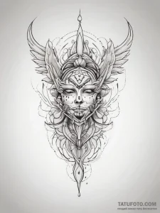 Tattoo sketch air, tattoo drawing outline, on... - эскиз тату (№1757523453_0, 10.09.2025 16:57) — Tatufoto.com