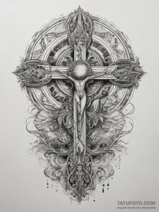 Tattoo sketch cosmic entity, artistic tattoo... - эскиз тату (№1757525212_0, 10.09.2025 17:26) — Tatufoto.com