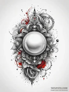 Tattoo sketch pearl string tattoo, tattoo ske... - эскиз тату (№1757528134_0, 10.09.2025 18:15) — Tatufoto.com