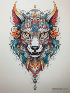 Tattoo sketch holy beast, tattoo drawing outl… — эскиз тату (№1757530670_0, 10.09.2025 18:57) — Tatufoto.com