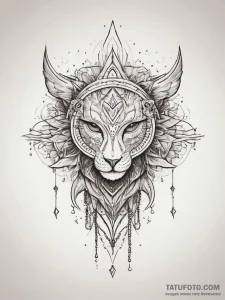 Tattoo sketch sky, artistic tattoo sketch, fi... - эскиз тату (№1757535160_0, 10.09.2025 20:12) — Tatufoto.com