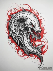 Tattoo sketch krill, tattoo sketch design, on... - эскиз тату (№1757536729_0, 10.09.2025 20:38) — Tatufoto.com
