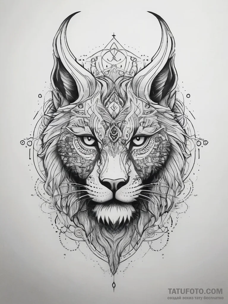 Tattoo sketch gold, tattoo line art, on a cle... - эскиз тату (№1757537317_0, 10.09.2025 20:48) — Tatufoto.com