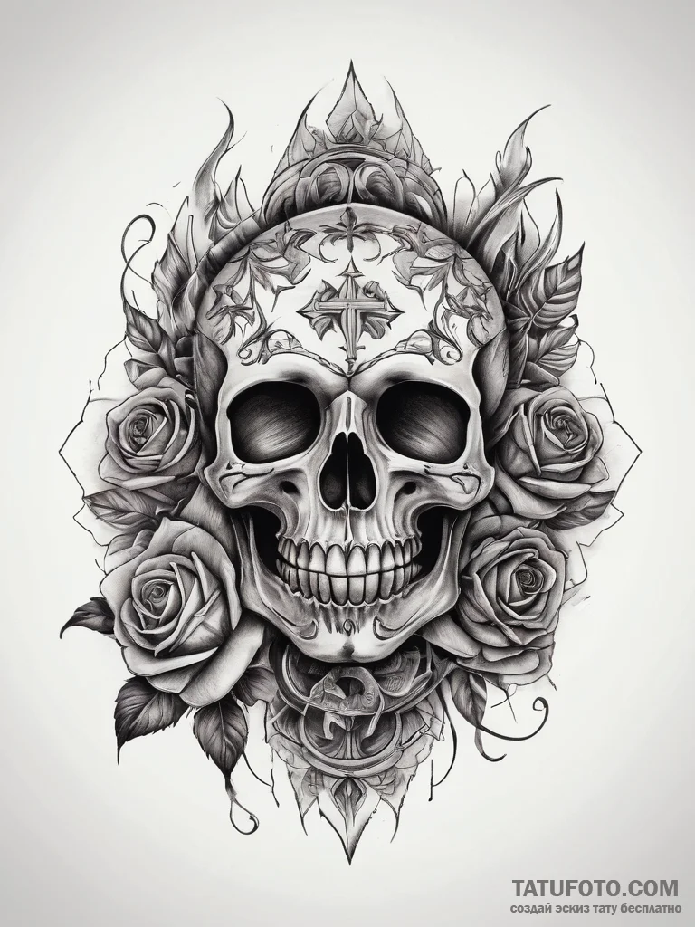Tattoo sketch fire, artistic tattoo sketch, o... - эскиз тату (№1757538813_0, 10.09.2025 21:13) — Tatufoto.com