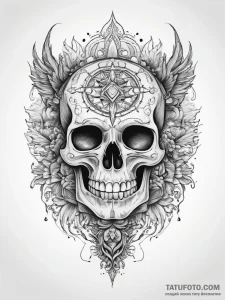 Tattoo sketch element - эскиз тату (№1757539200_0, 10.09.2025 21:20) — Tatufoto.com
