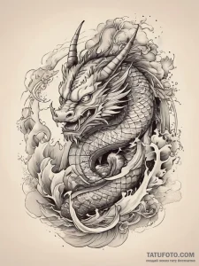 Tattoo sketch cosmic presence, concept art fo... - эскиз тату (№1757542102_0, 10.09.2025 22:08) — Tatufoto.com
