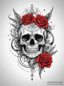 Tattoo sketch cosmic history, tattoo sketch d... - эскиз тату (№1757542490_0, 10.09.2025 22:14) — Tatufoto.com
