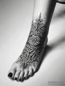 Tattoo sketch foot, artistic tattoo sketch, d... - эскиз тату (№1757558359_0, 11.09.2025 02:39) — Tatufoto.com