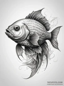 Tattoo sketch abyssal zone fish, tattoo drawi... - эскиз тату (№1757559135_0, 11.09.2025 02:52) — Tatufoto.com