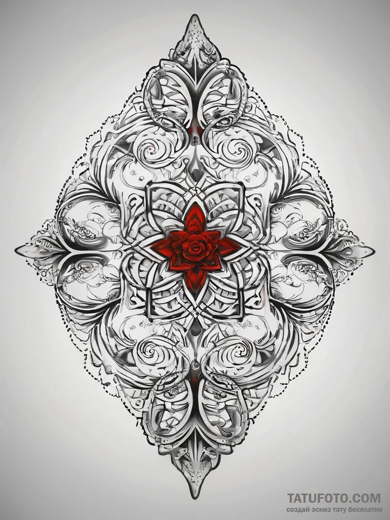 Tattoo sketch gothic свеча, concept art for t... - эскиз тату (№1757564010_0, 11.09.2025 04:13) — Tatufoto.com