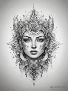 Tattoo sketch aura, tattoo sketch design, rea... - эскиз тату (№1757564596_0, 11.09.2025 04:23) — Tatufoto.com