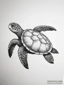 Tattoo sketch turtle, artistic tattoo sketch,... - эскиз тату (№1757571802_0, 11.09.2025 06:23) — Tatufoto.com