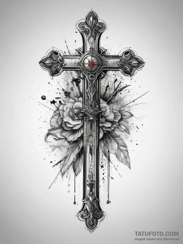 Tattoo sketch scepter, tattoo line art, black... - эскиз тату (№1757576074_0, 11.09.2025 07:34) — Tatufoto.com