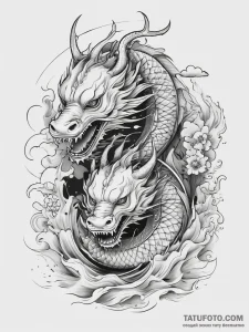 Tattoo sketch a symbolic event, ink illustrat... - эскиз тату (№1757579960_0, 11.09.2025 08:39) — Tatufoto.com