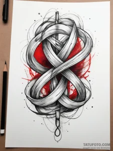 Tattoo sketch knot, tattoo drawing outline, r... - эскиз тату (№1757581132_0, 11.09.2025 08:58) — Tatufoto.com