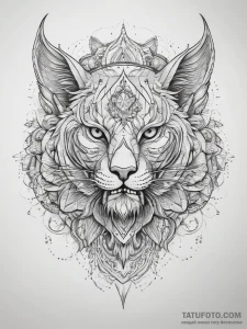 Tattoo sketch fine line drawing, artistic tat... - эскиз тату (№1757585198_0, 11.09.2025 10:06) — Tatufoto.com
