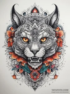 Tattoo sketch a symbolic concept, tattoo flas... - эскиз тату (№1757591199_0, 11.09.2025 11:46) — Tatufoto.com