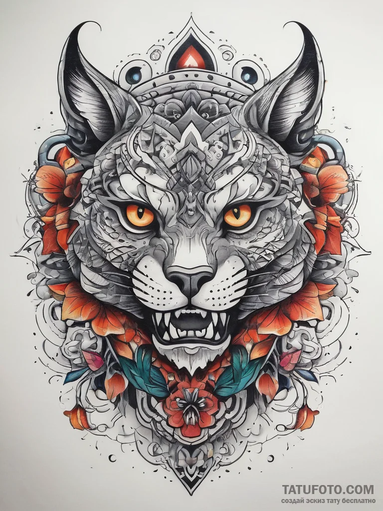 Tattoo sketch a symbolic concept, tattoo flas... - эскиз тату (№1757591199_0, 11.09.2025 11:46) — Tatufoto.com