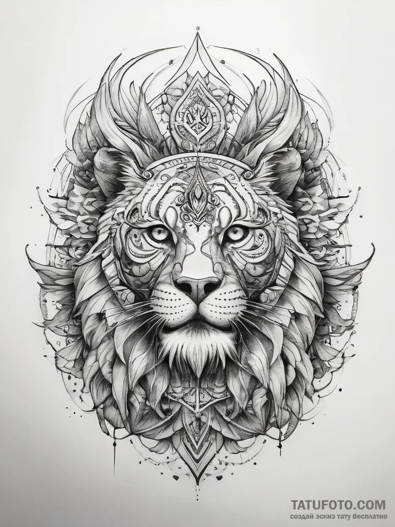 Tattoo sketch genuine - эскиз тату (№1757593134_0, 11.09.2025 12:18) — Tatufoto.com