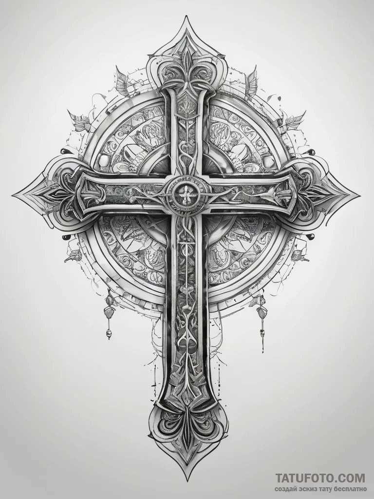 Tattoo sketch holy life, tattoo flash sheet d... - эскиз тату (№1757594103_0, 11.09.2025 12:35) — Tatufoto.com