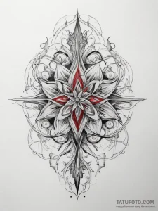 Tattoo sketch magical pencil, tattoo drawing... - эскиз тату (№1757594489_0, 11.09.2025 12:41) — Tatufoto.com