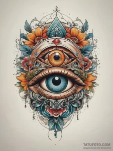 Tattoo sketch циклоп, tattoo flash sheet desi... - эскиз тату (№1757596618_0, 11.09.2025 13:16) — Tatufoto.com