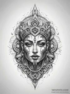 Tattoo sketch sacred identity, tattoo sketch... - эскиз тату (№1757601259_0, 11.09.2025 14:34) — Tatufoto.com