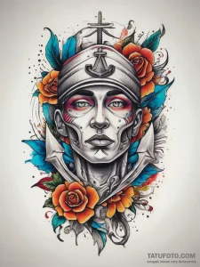 Tattoo sketch dream, tattoo sketch design, on... - эскиз тату (№1757607860_0, 11.09.2025 16:24) — Tatufoto.com