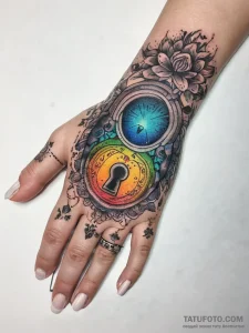 Tattoo hands with a lock, tattoo line art, vi... - эскиз тату (№1757626356_0, 11.09.2025 21:32) — Tatufoto.com